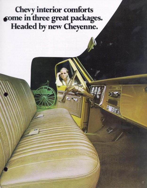 1971 Chevrolet Pickups Brochure Page 2